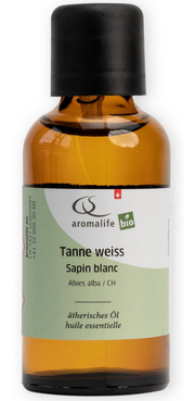 Aromalife Tanne weiss Schweiz Bio ätherisches Öl (50ml)