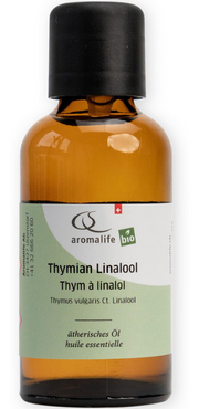 Aromalife Thymian Linalool Bio ätherisches Öl (50ml)
