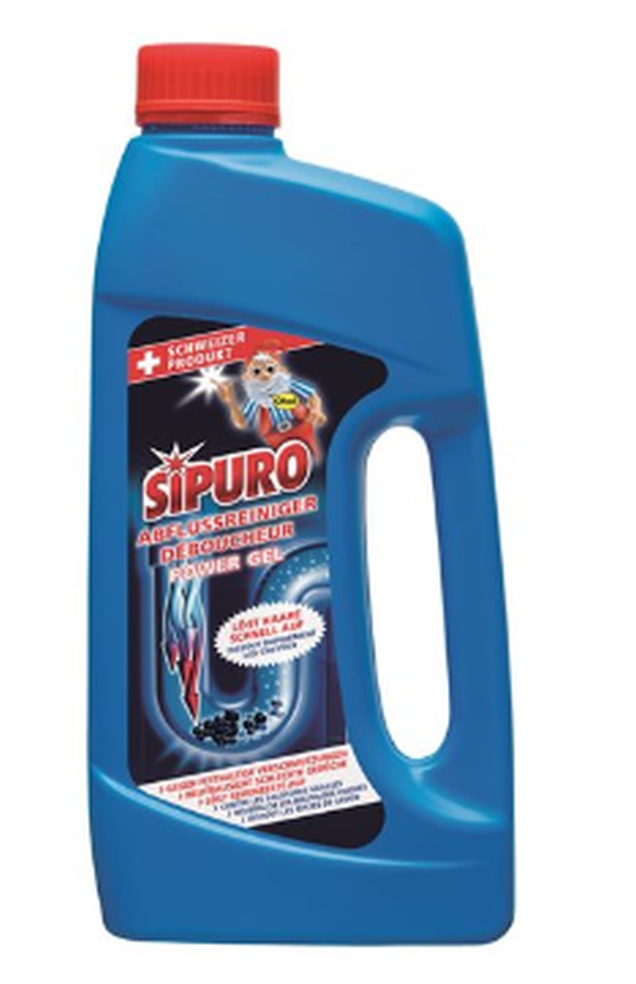 SIPURO Abflussreiniger Power Gel (1 Liter)