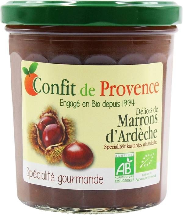 Confit de Provence Konfitüre aus der Ardèche-Kastanie Bio (370g)