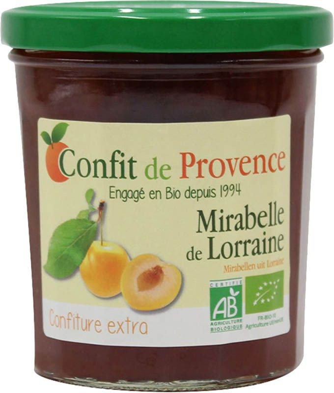 Confit de Provence Konfitüre Mirabellen aus der Lorraine (370g)