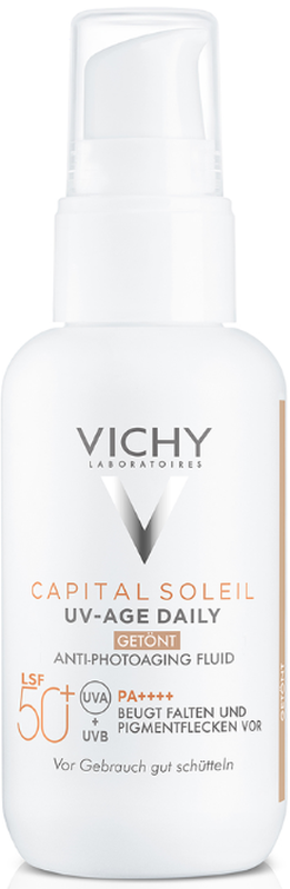 VICHY Capital Soleil Sonnenschutz UV-Age Daily Getönt LSF 50+ (40ml)
