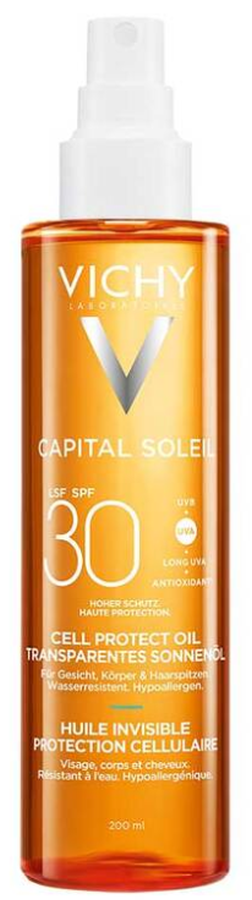 VICHY Capital Soleil Sonnenschutz Cell Protection Oil LSF30 (200ml)