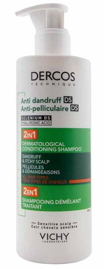 VICHY Dercos Anti-Schuppen 2in1 Shampoo und Conditioner (390ml)