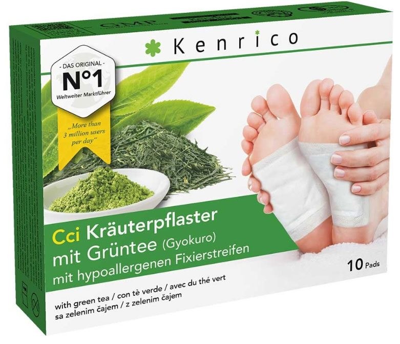 Kenrico Kräuterpflaster mit Grüntee (10 Stk)