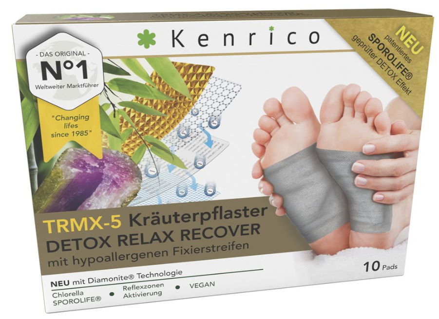 Kenrico TRMX-5 Kräuterpflaster Detox (10 Stk)