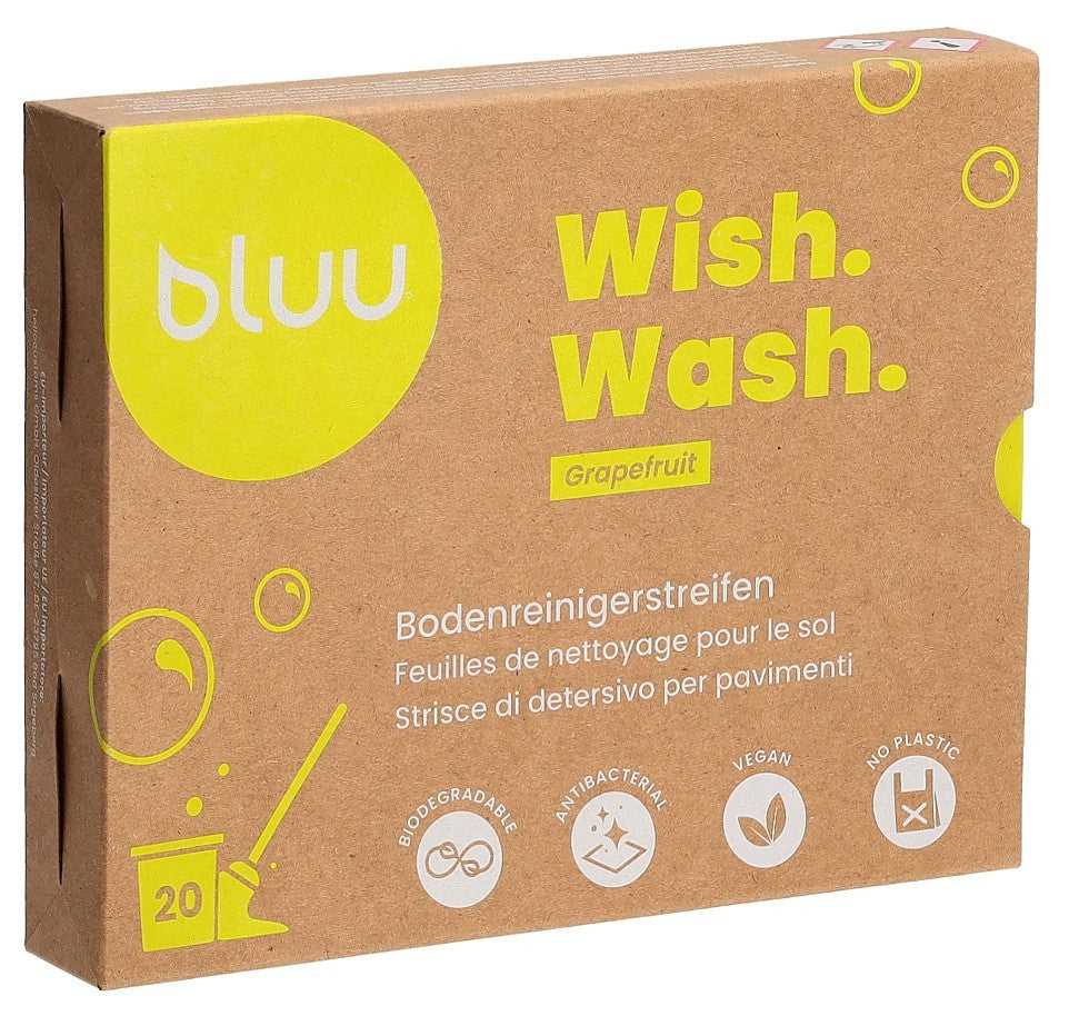 bluu Wish.Wash. Bodenreinigerstreifen (30 Stk)
