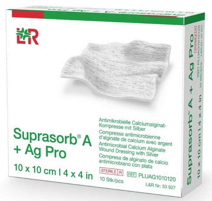 Suprasorb A+Ag Pro 10x10cm (10 Stk)