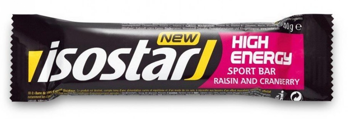 ISOSTAR Energy Riegel Raisin + Cranberry (40g)