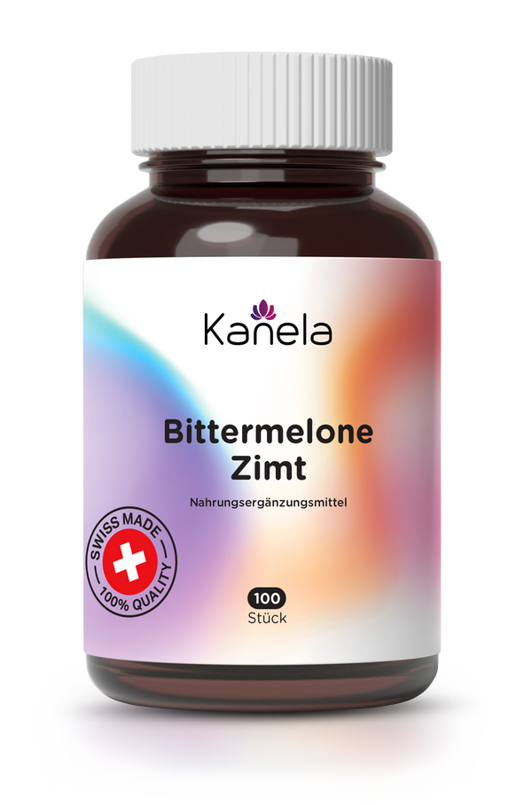 Kanela Bittermelone & Zimt Kapseln (100 Stk)