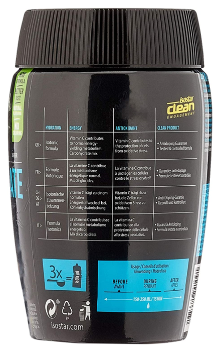 ISOSTAR Hydrate & Perform Grapefruit (400g)