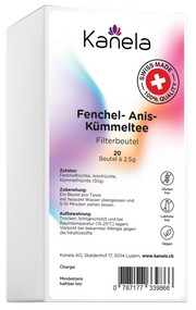 Kanela Fenchel & Anis & Kümmel Tee (20 Beutel)