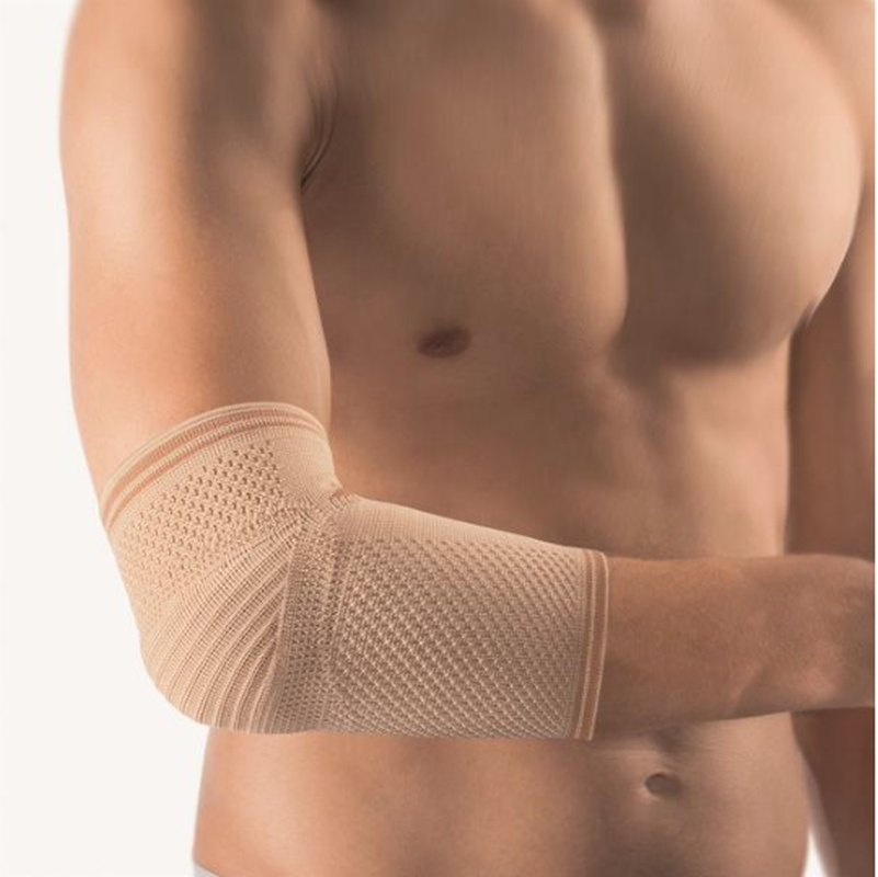 Bort KubiTal Ellenbogen-Polster-Band beige, Grösse L, Unterarmumfang 28-30cm (1 Stk)