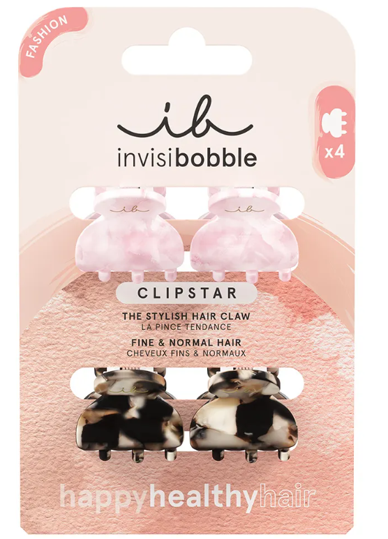 Invisibobble Clipstar Petit Four Haarklammer (4 Stk)
