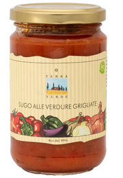 TERRA VERDE Bio Tomatensugo mit gegrilltem Gemüse