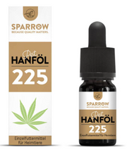 SPARROW Hanföl 225 für Haustiere mit CBD (10ml)