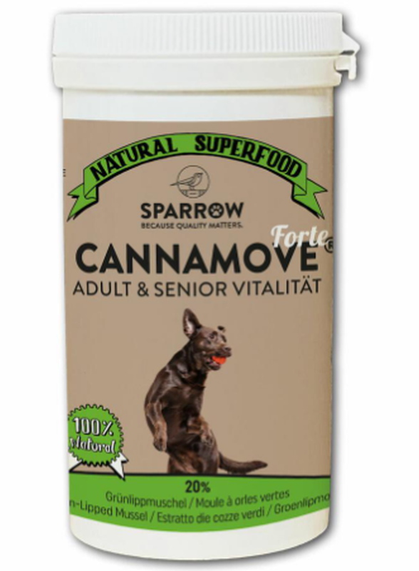 SPARROW Dog CannaMove Forte Kräutermischung (100g)