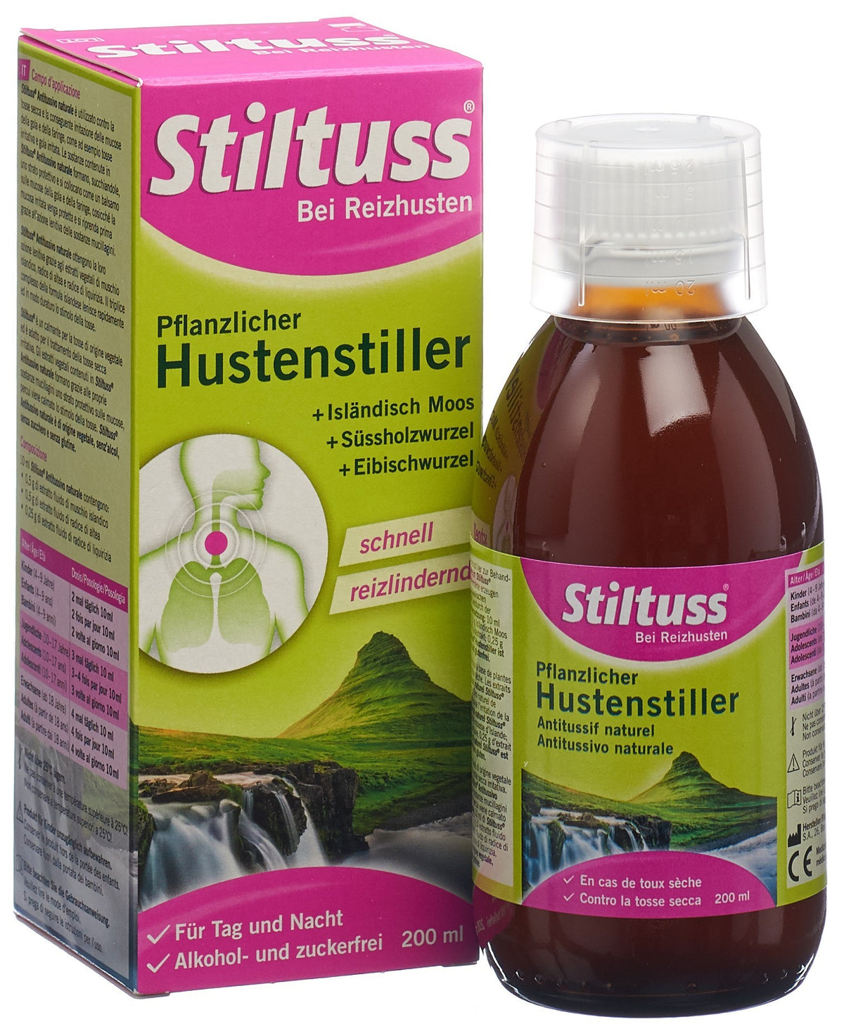Stiltuss pflanzlicher Hustenstiller Sirup (200ml)