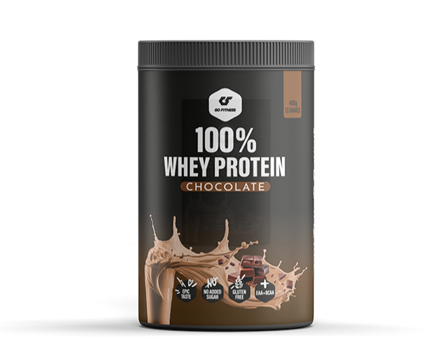 GO FITNESS 100% Whey Protein Chocolate (400g)