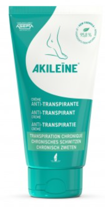 AKILEÏNE Grün Anti-Transpirant Creme (75ml)