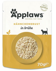 Applaws Hühnerbrust in Brühe Nassfutter für Katzen (70g)