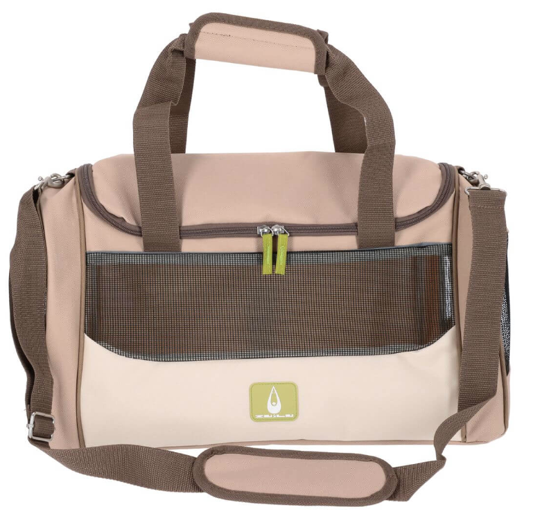 Zu​​&​​Lu Pet Carrier für Hunde, beige (1 Stk)
