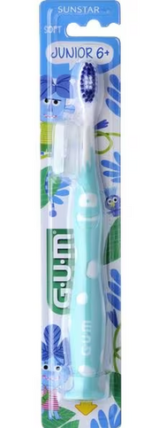 SUNSTAR Gum Junior Zahnbürste mint, 6-9 Jahre (1 Stk)