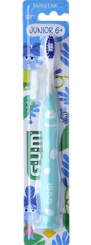 SUNSTAR Gum Junior Zahnbürste mint, 6-9 Jahre (1 Stk)