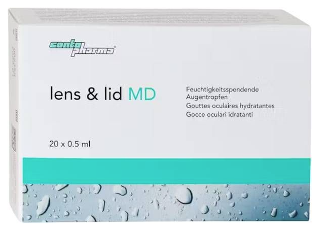 Contopharma Comfort-Lösung lens & lid Einzelampullen (20x0.5ml)