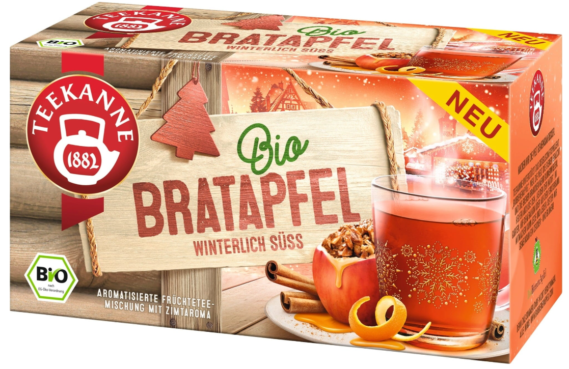 TEEKANNE BIO Bratapfel (18 Beutel)