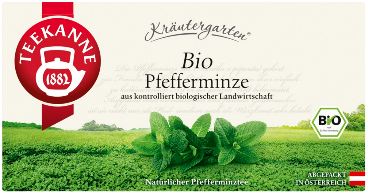 TEEKANNE BIO Pfefferminze (20 Beutel)