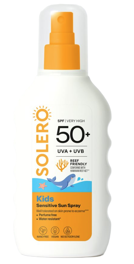 SOLERO Kids Sensitiv Sonnenspray LSF 50+ (200ml)