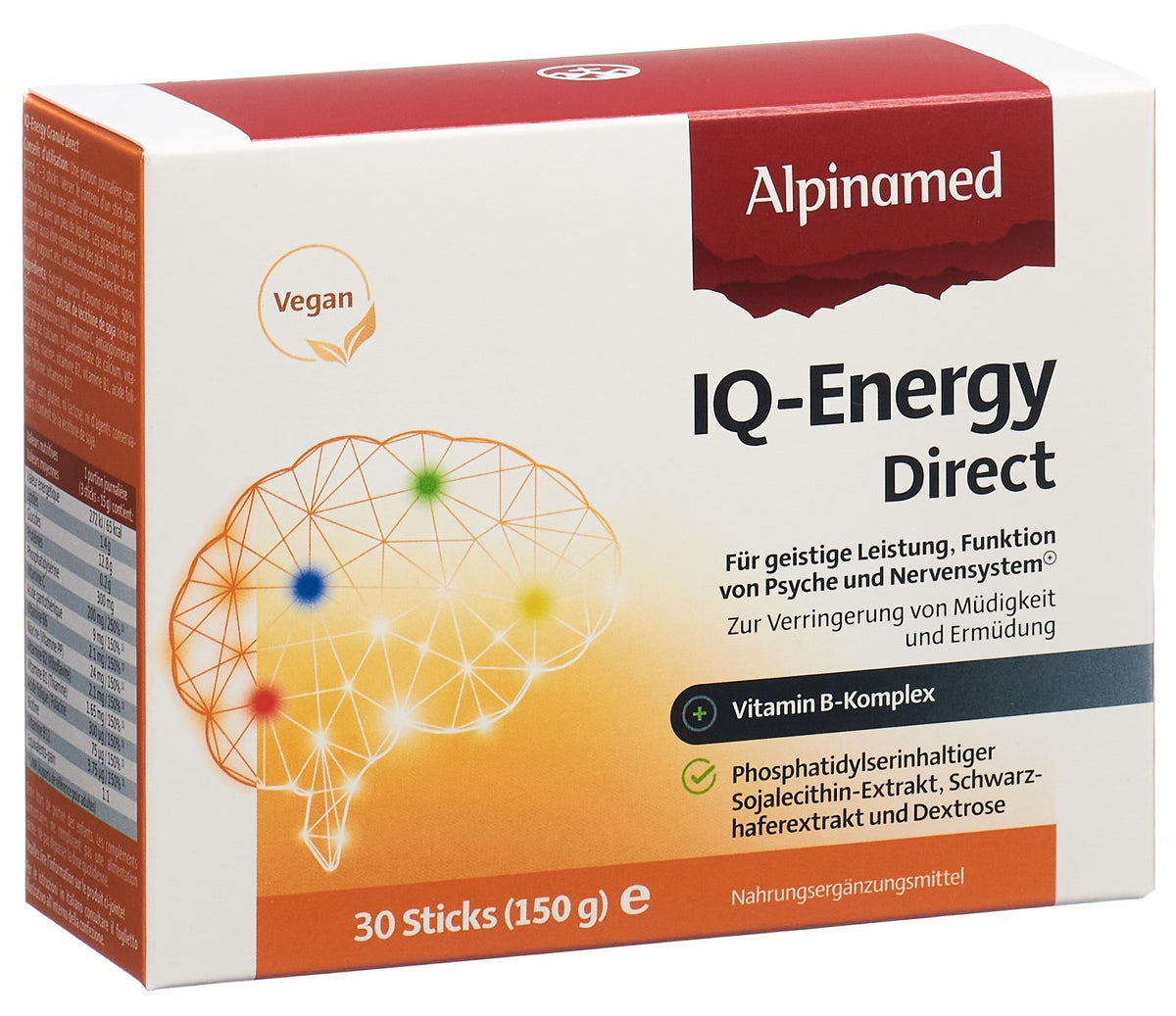 Alpinamed IQ-Energy Direct Sticks (30x5g)