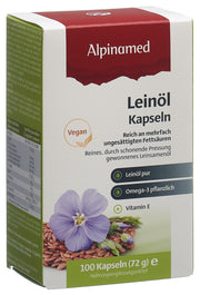 Alpinamed Leinöl Kapseln (100 Stk)