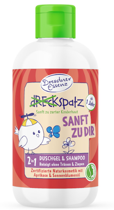 Dresdner Dreckspatz 2in1-Kinderduschgel Sanft zu Dir (250ml)