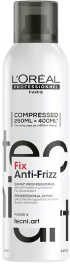 L'Oréal Professionnel Tecni.Art Fix Anti-Frizz compressed Spray Professionnel (250ml)