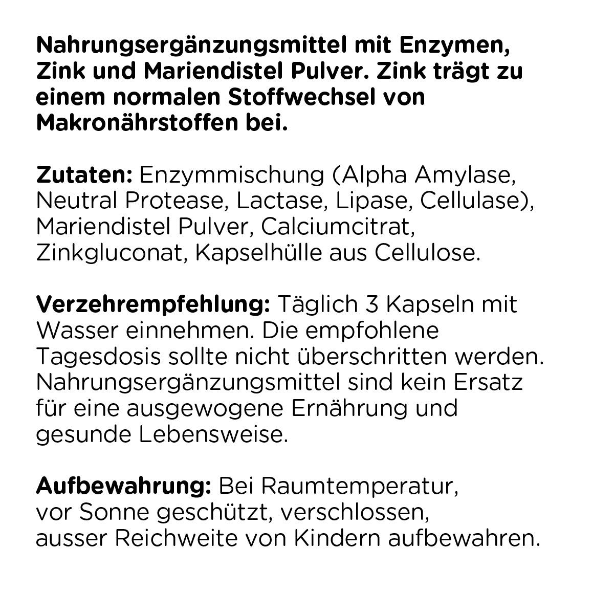 Kanela Enzym Vital Kapseln (100 Stk)