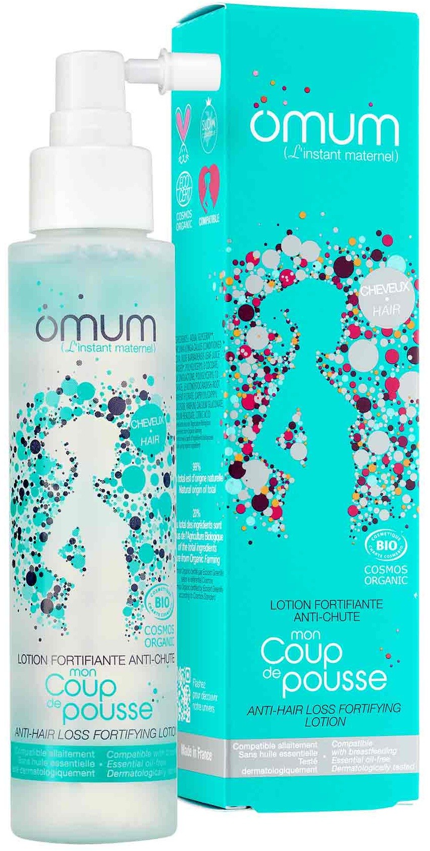 Omum Mon Coup de Pousse, Haarlotion gegen Haarausfall (100ml)