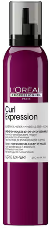 L'Oréal Professionnel Curl Expression 10-in-1 Professional Cream-In-Mousse (250ml)