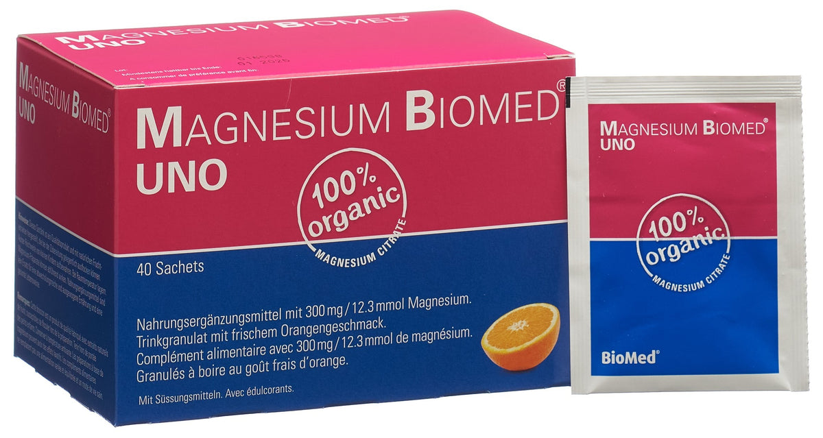 5x Magnesium Biomed Uno (40 Stk)