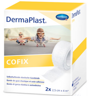 DermaPlast CoFix, 2.5cmx4m (2 Stk)