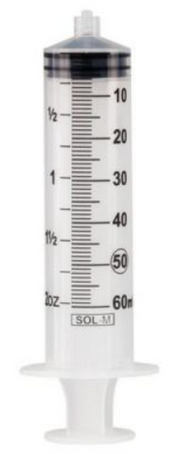 Sol-M 3-teilige Spritze PP 30ml, ohne Nadel, Luer-Lock (30 Stk)