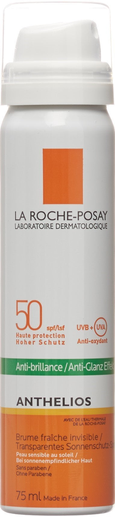 La Roche-Posay Anthelios transparentes Gesichtsspray LSF50 (75ml)