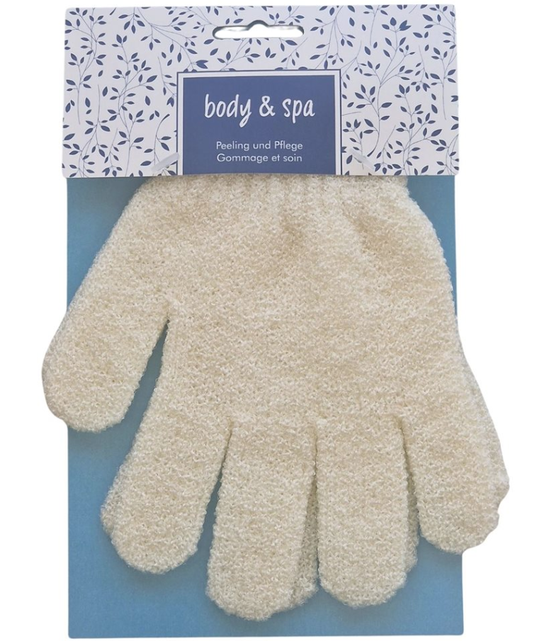 HERBA Body & Spa Peelinghandschuhe beige (1 Paar)