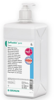 B. BRAUN Softaskin pure Faltflasche (1 Liter)