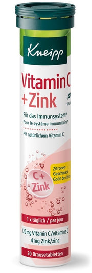 Kneipp natürliches Vitamin C + Zink Brausetabletten (20 Stk)