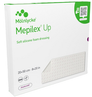 Mepilex Up Silikon-Schaumverband, 20x50cm (2 Stk)