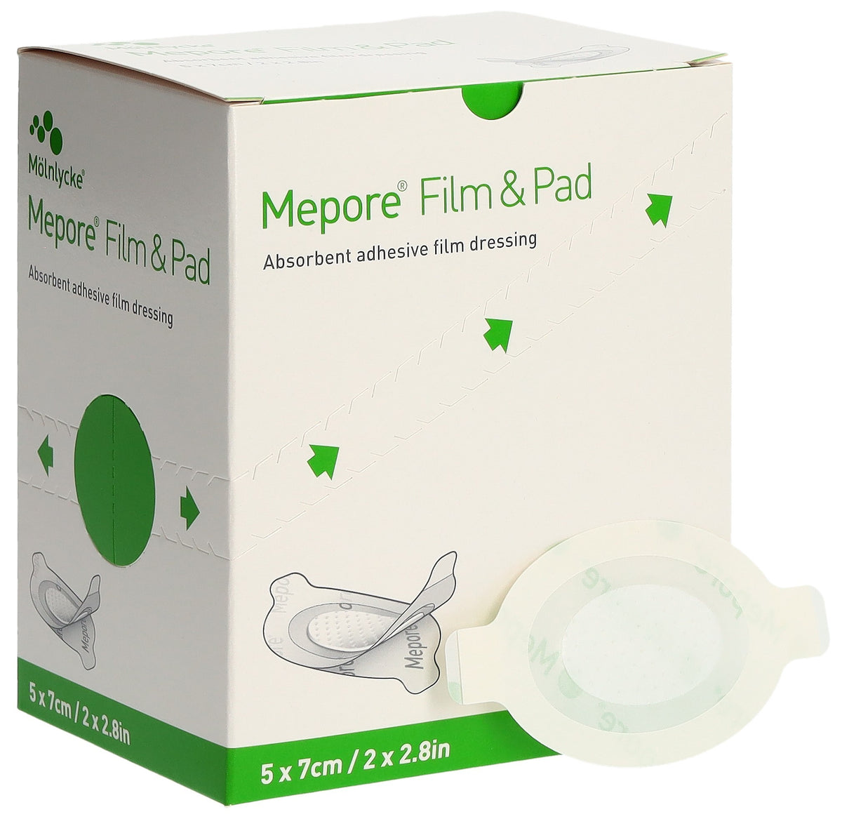 Mepore Film & Pad 5x7cm (85 Stk)