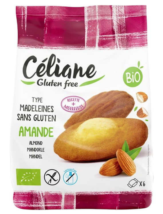 Céliane Ei-Mandel-Madeleines glutenfrei (180g)