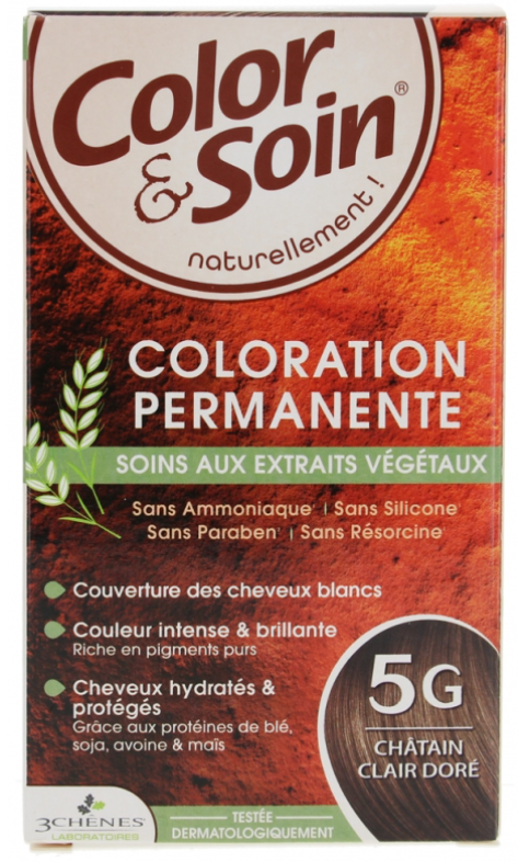 Color & Soin Coloration 5G châtain clair doré (135ml)
